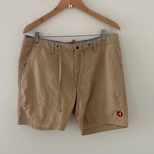 NWT Relwen Drawstring Paddle size 34 khaki 6.5”